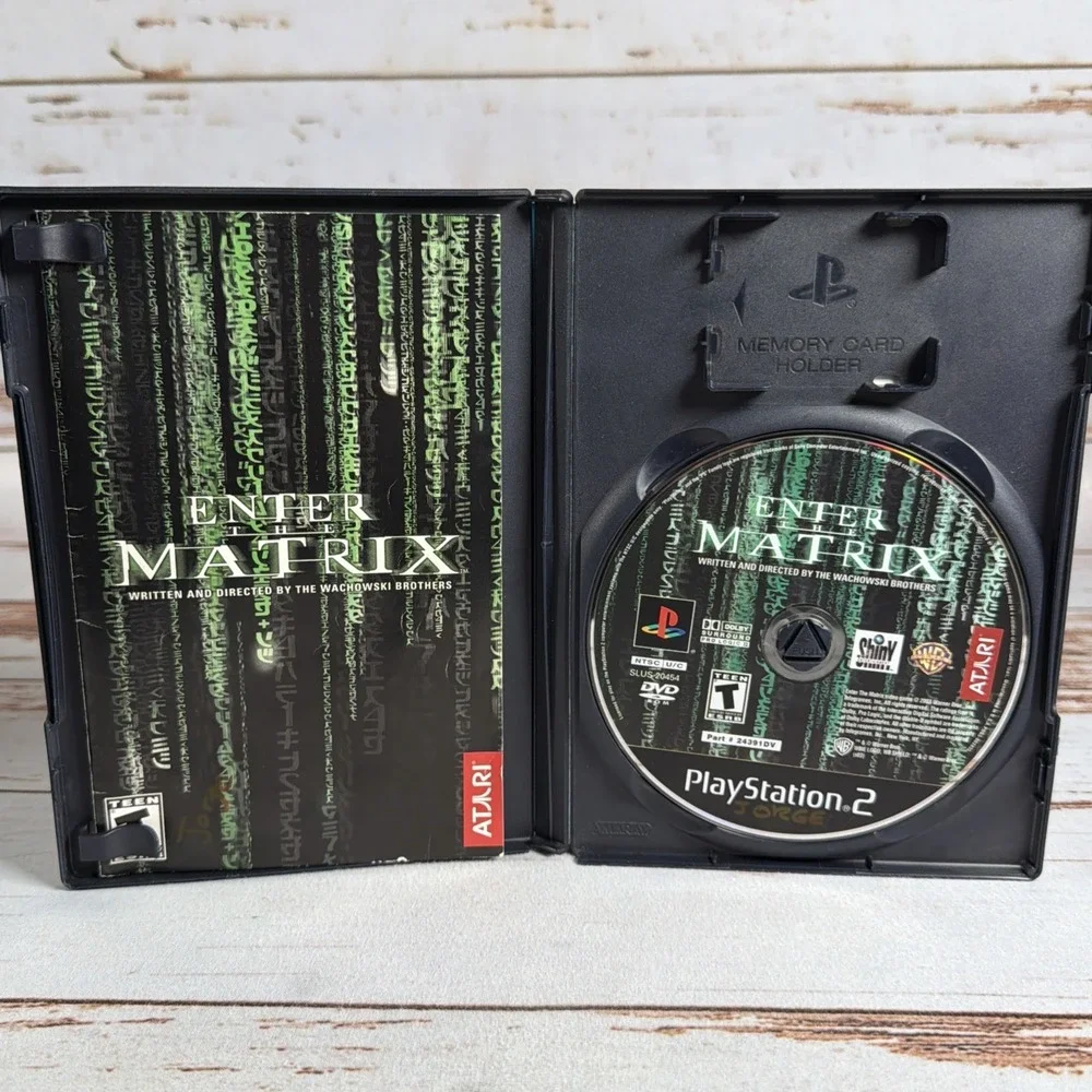 Enter the Matrix (Sony PlayStation 2, 2003) PS2 CIB Complete with Manual